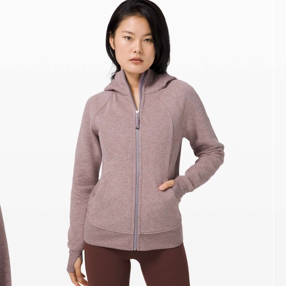 lululemon athletica Tops - Lululemon Scuba Hoodie Light Cotton Fleece